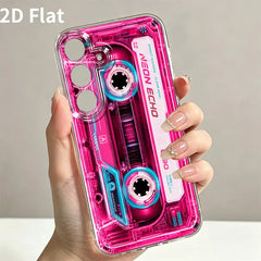 Iphone and Galaxy Trendy 2D Flat-Style Phone Case Featuring a Stylish Vinyl Record Graphic; Full-Coverage Soft Case Compatible with Apple and Samsung Models (Including Galaxy A05S, A06, A17, A21S, A22, A56, S21 Ultra, S22 Plus, S23+, S24 FE, S25 Edge).