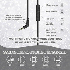 Safe Kids Headphones 85Db Volume Limit – Hearing Protection Wired Headset with Microphone for School & Online Learning