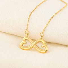 Love til the end of time necklace