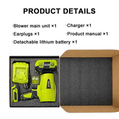 SEESE Turbo Jet Blower,Leaf Blower, Violent Turbo Fan, Pure Copper Motor,Car Drying after Wash, Handheld Snow Blower,Cordless Turbo Power Air Duster,Home Improve,Garden Mainte Holiday Gifts
